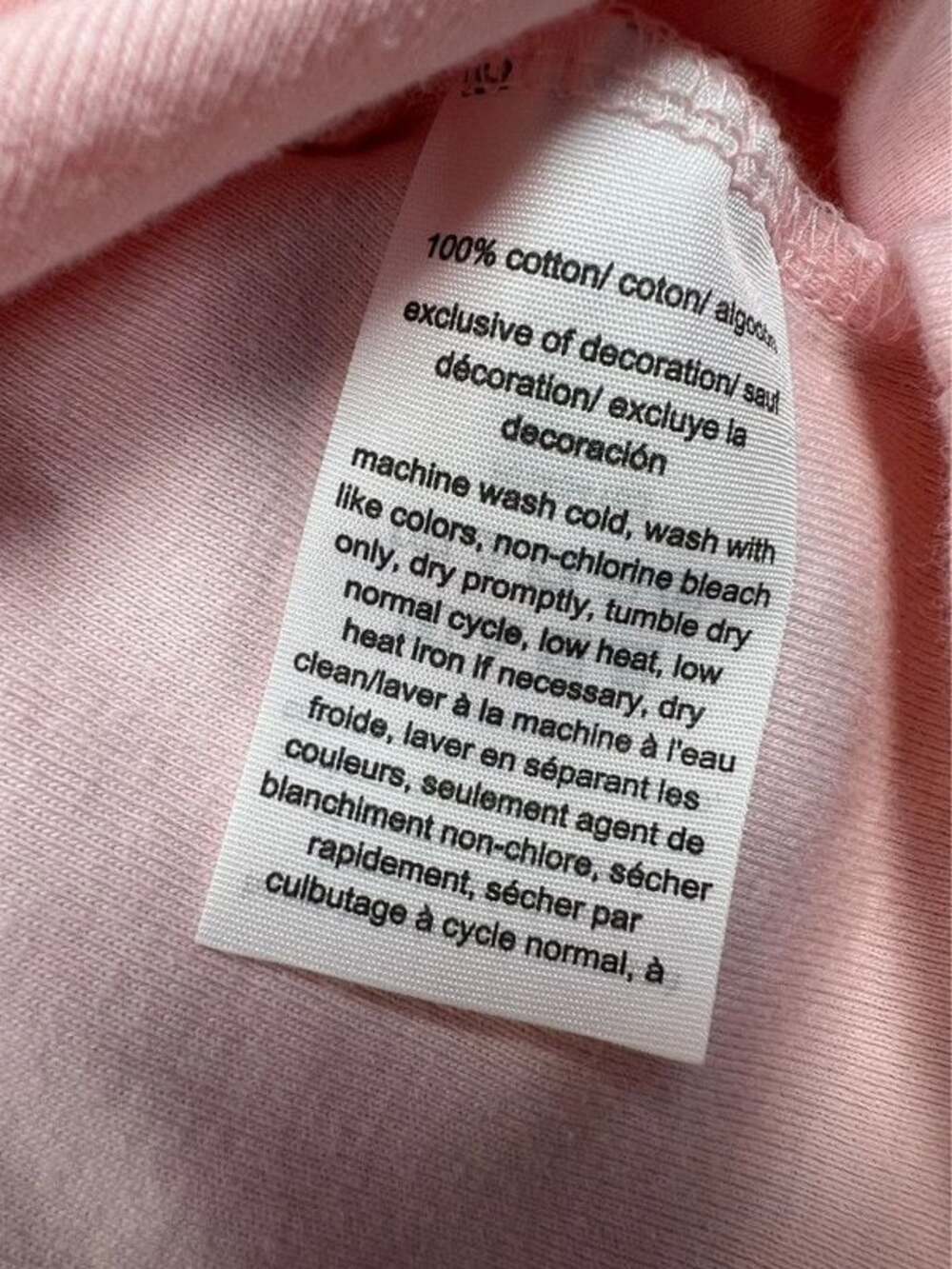 Light pink long sleeve Tommy Hilfiger shirt size large C91 - Picture 6 of 7